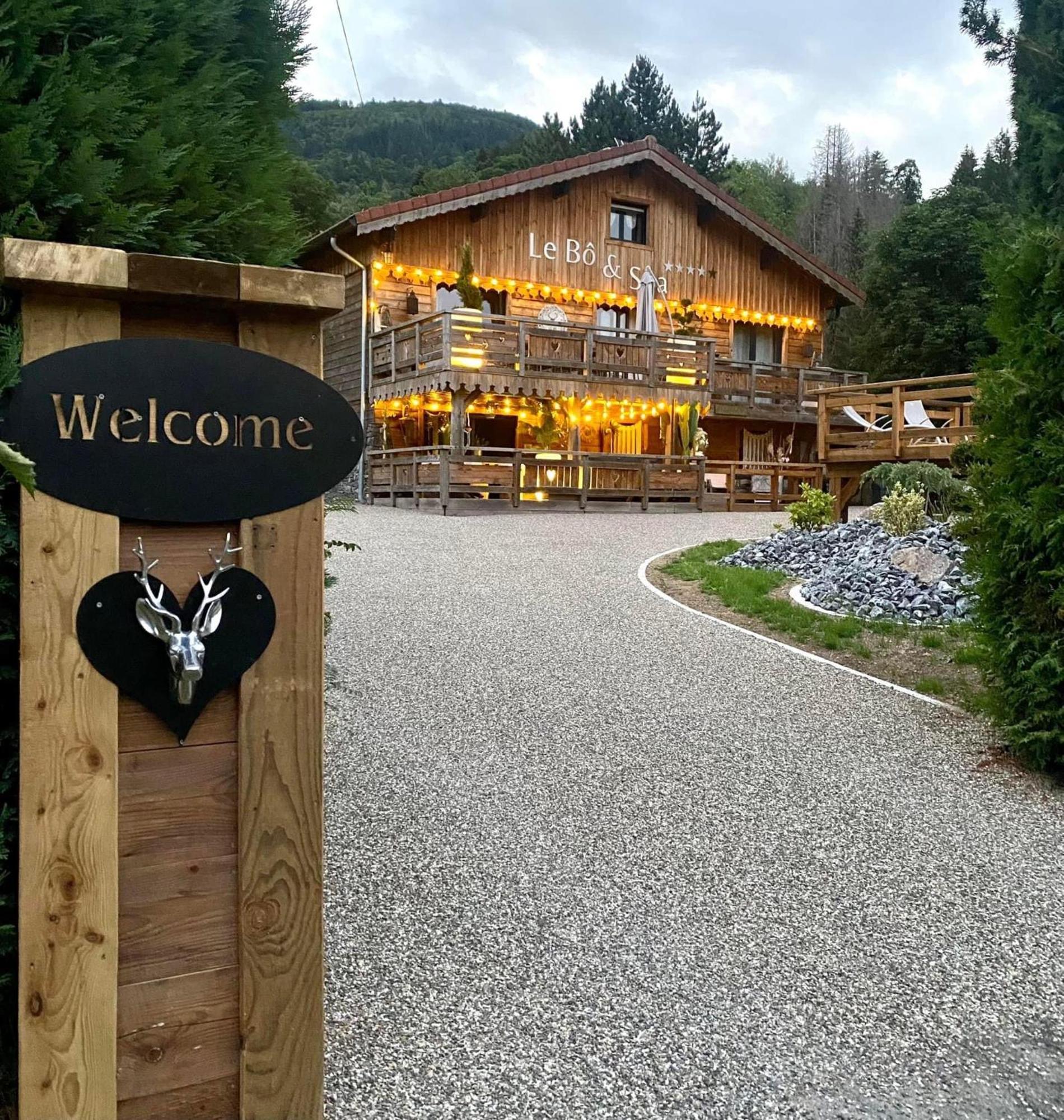 Chalet Le Bo & Spa Bussang Exterior foto